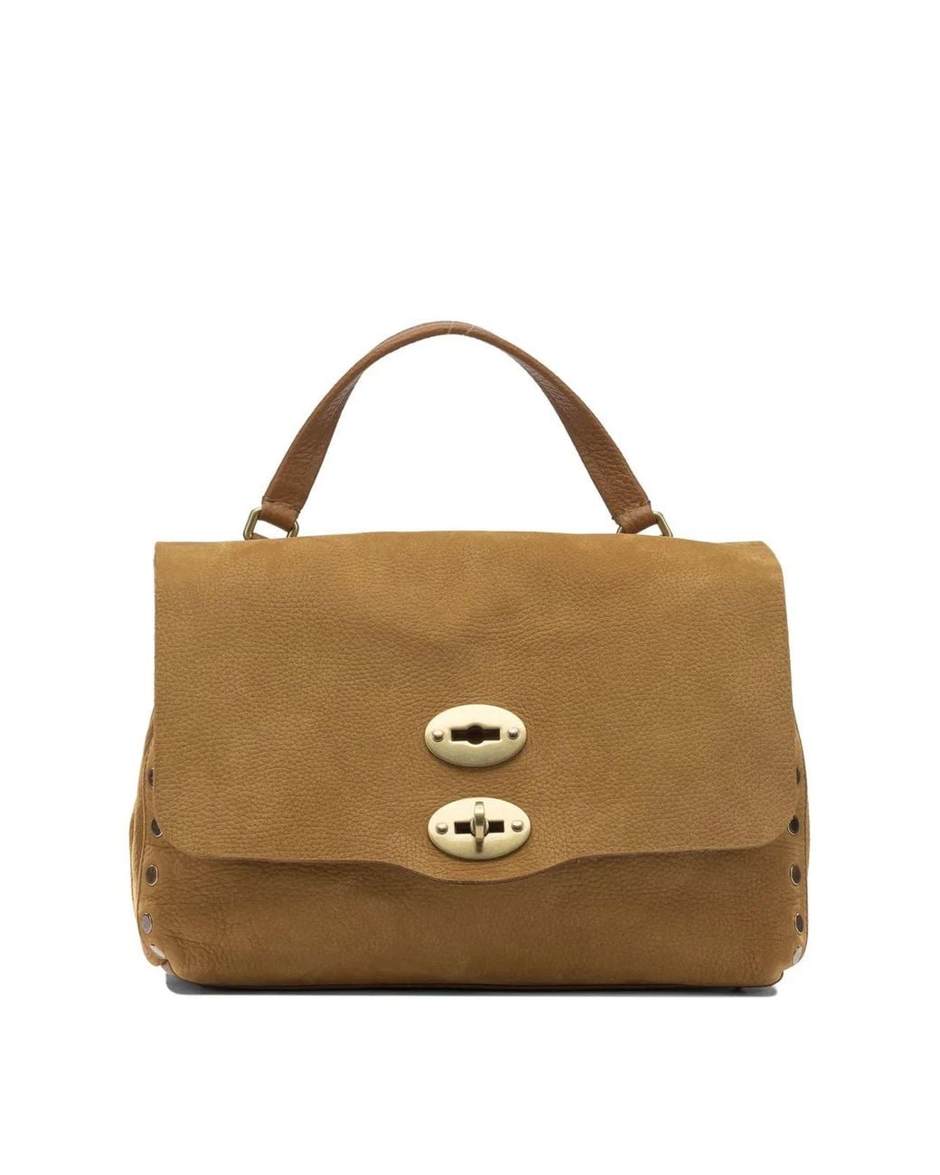 Zanellato Brown "Postina" Small Handbag