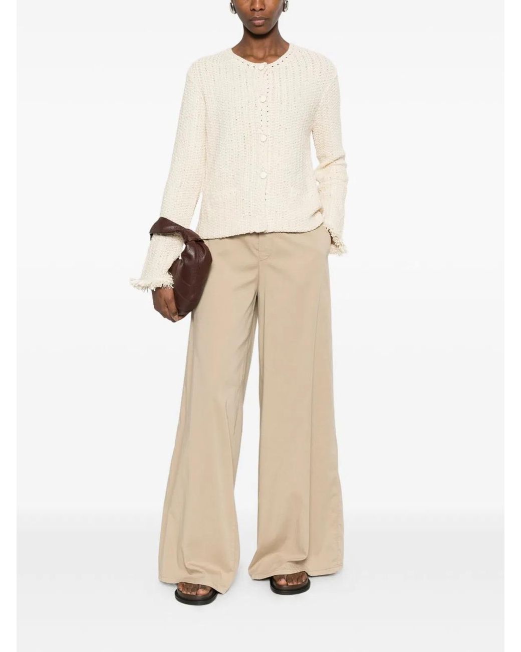 Emporio Armani Natural Cotton Blend Blazer Jacket