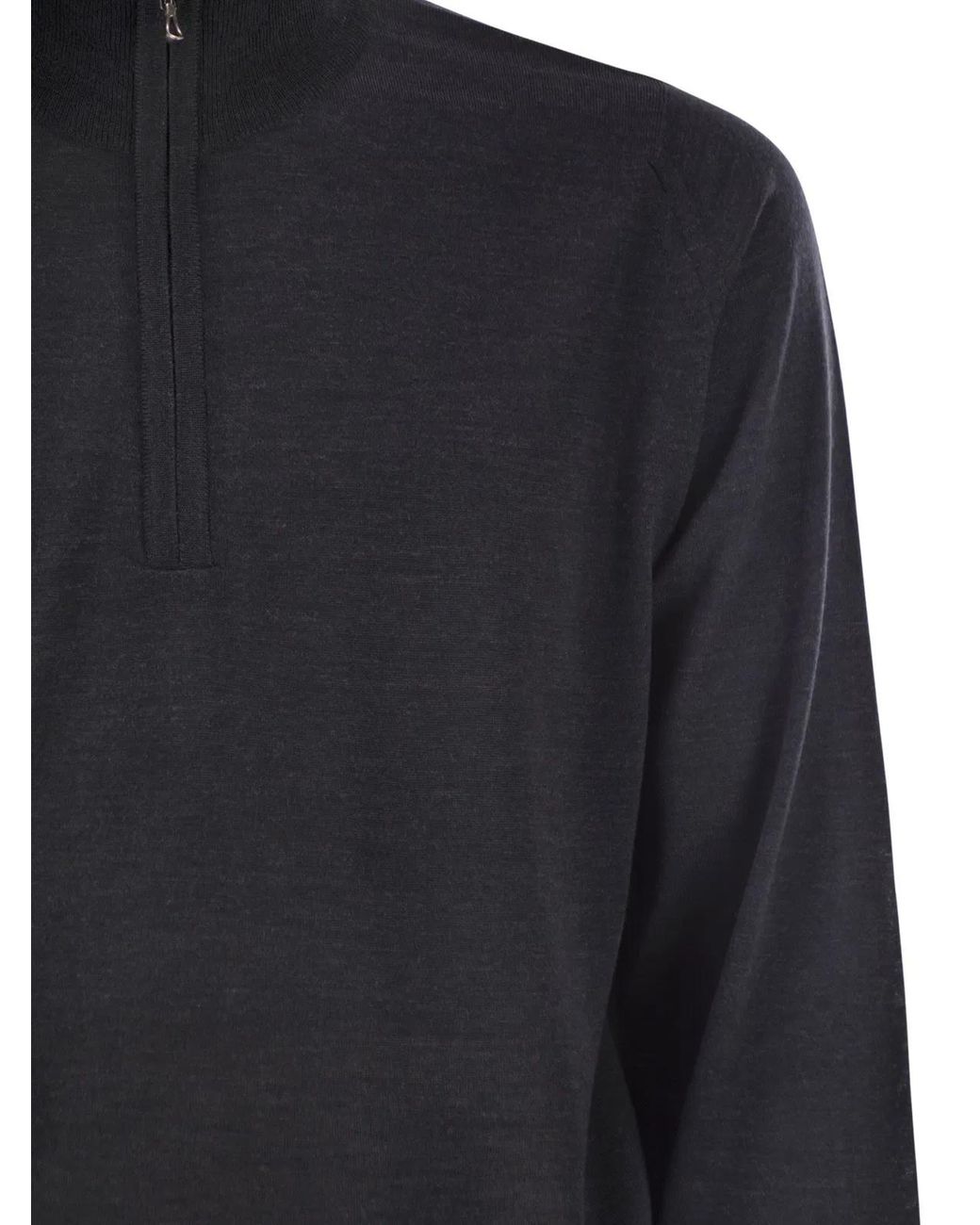 John Smedley Blue Barrow for men