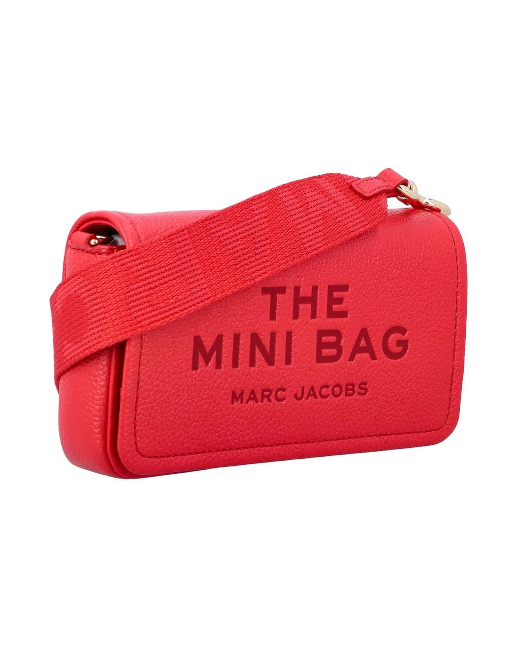 Marc Jacobs Red The Leather Mini Bag