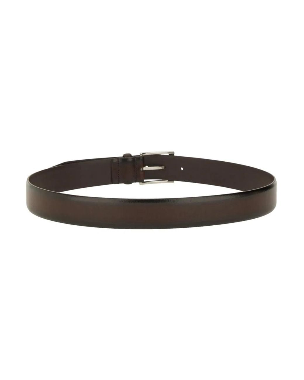 Boss Brown Leather Belt for men
