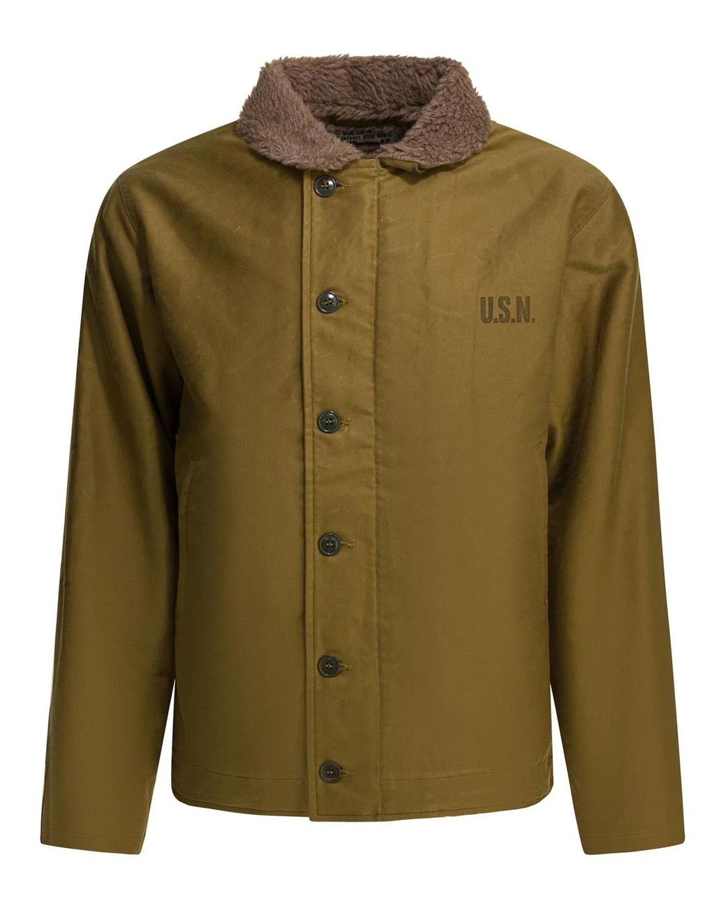 Buzz Rickson's Green Wool Jacket for men