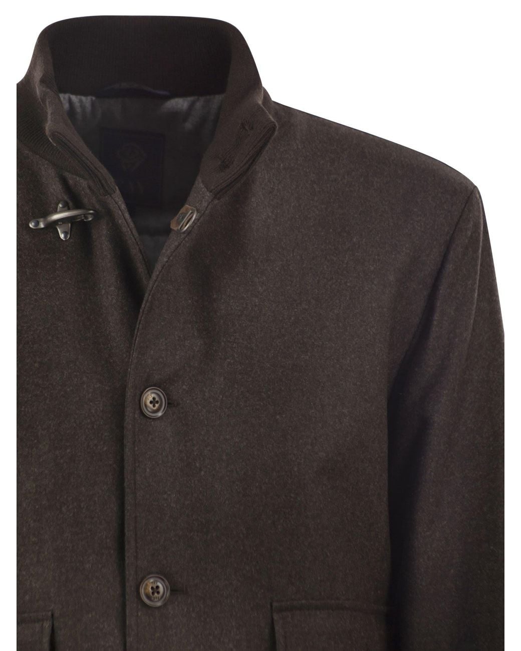 Fay Black Pure Virgin Wool Jacket for men