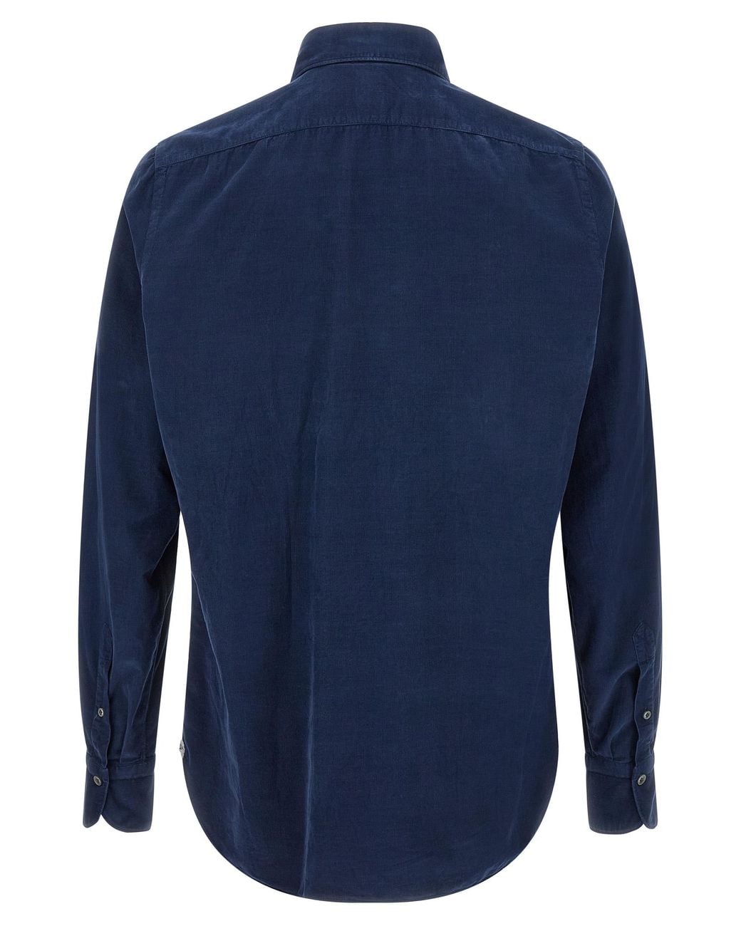 Finamore 1925 Blue 'Tokyo' Shirt for men