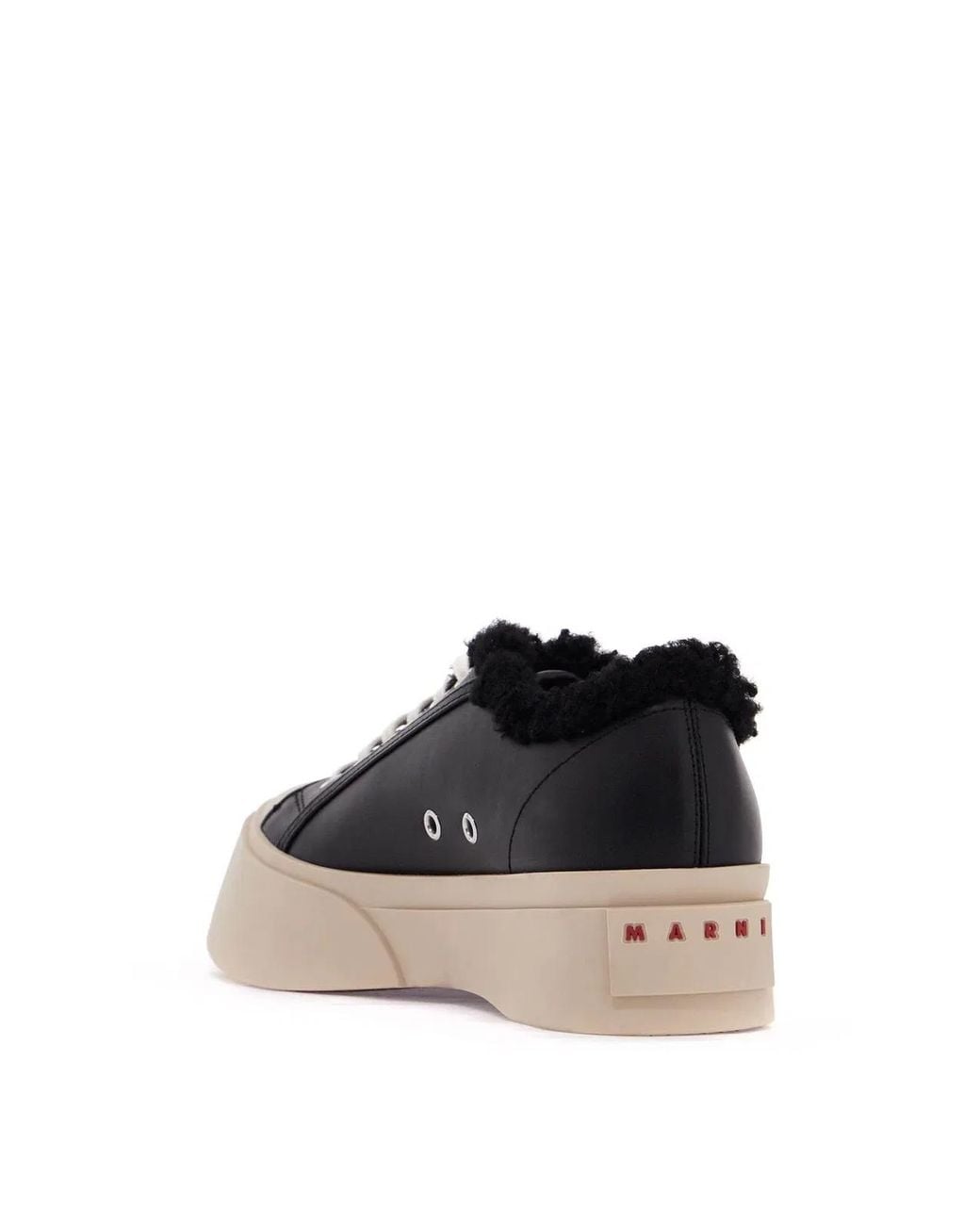 Marni Black Lace Pablo Sneakers