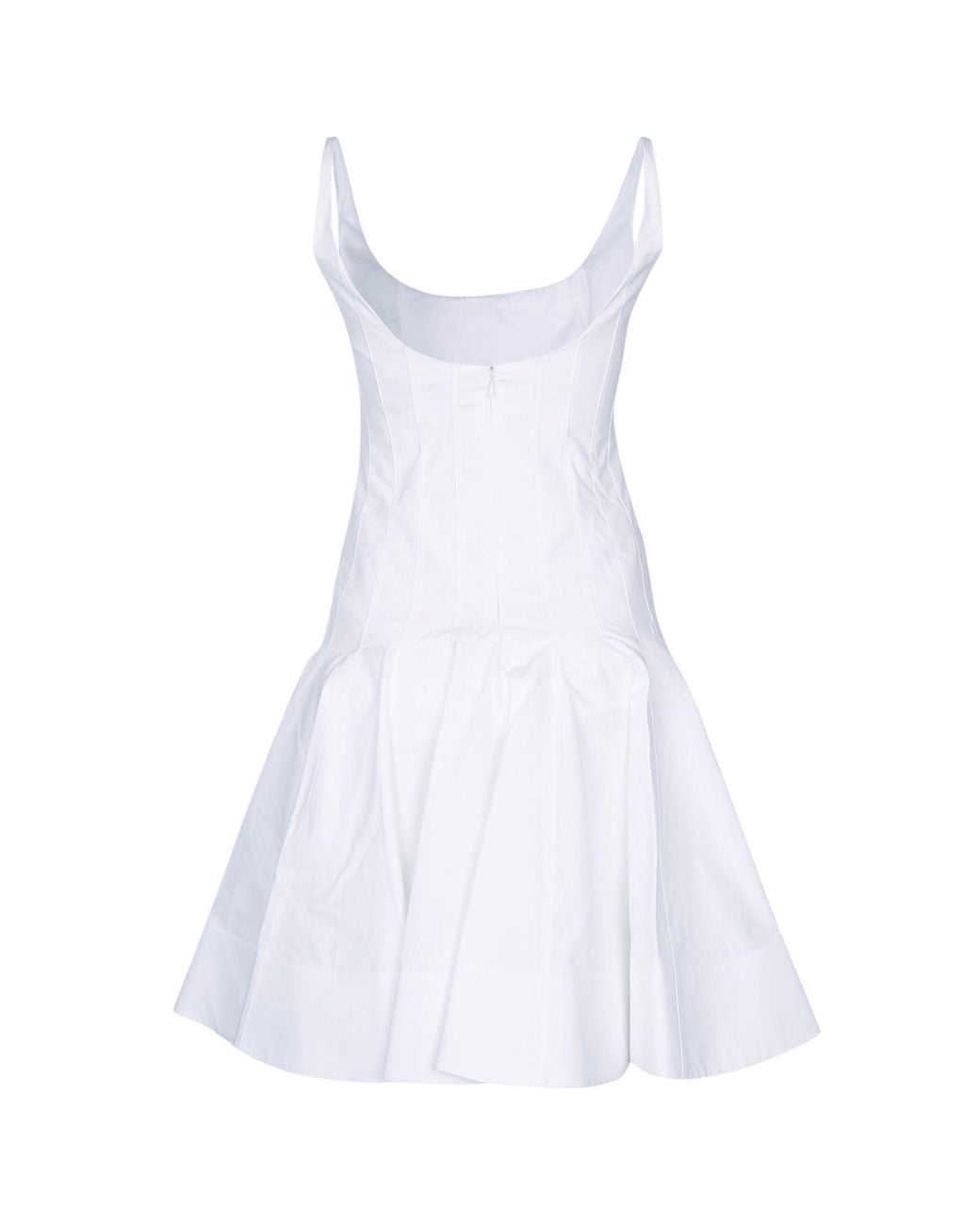 Jacquemus White The Mini Robe Agave Mini Dress