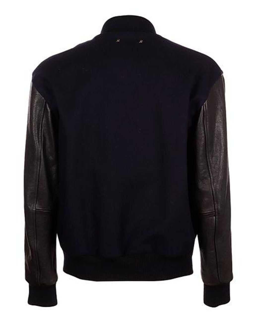 Golden Goose Deluxe Brand Blue Bomber Jacket for men