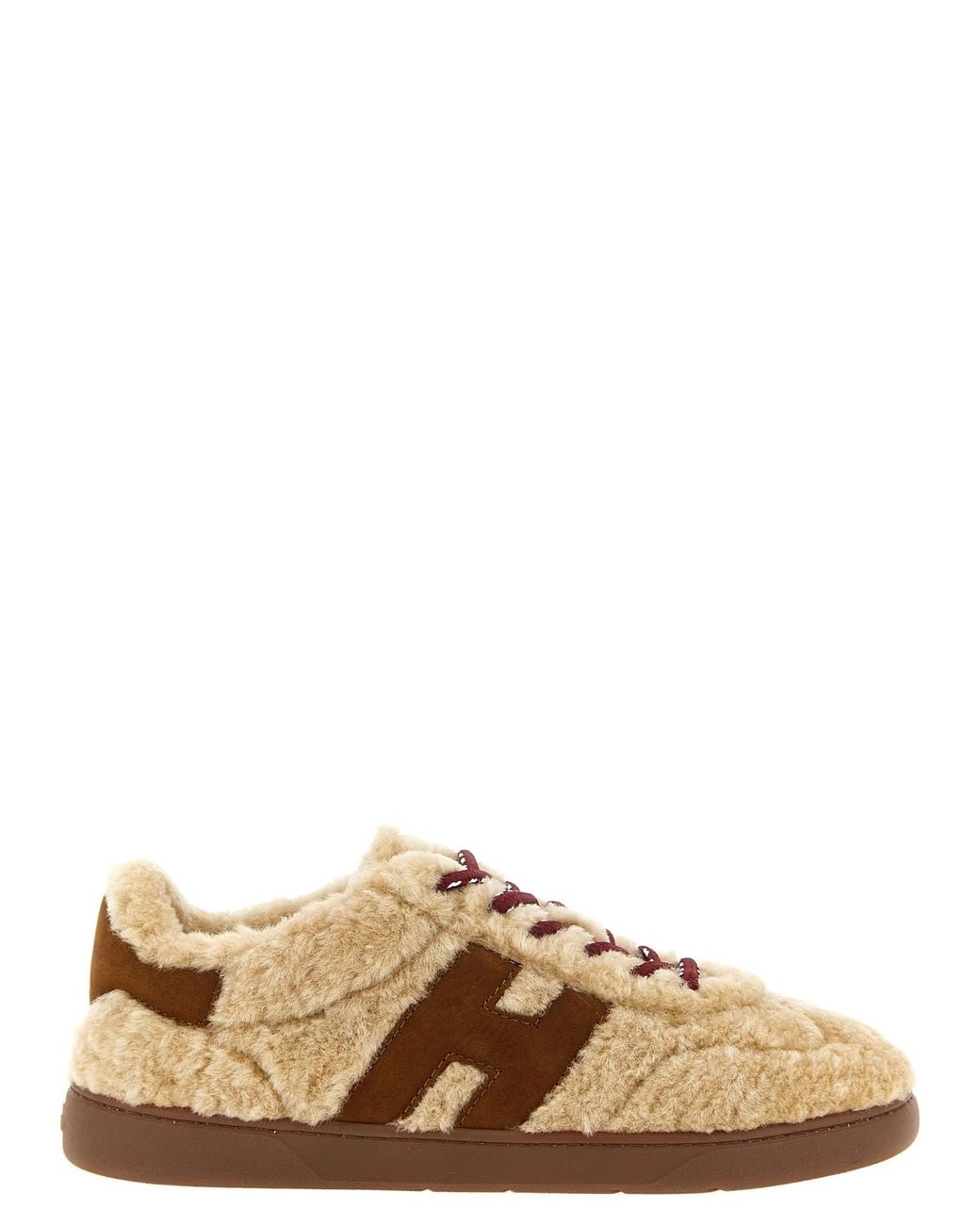 Hogan Brown 'Cool' Sneakers