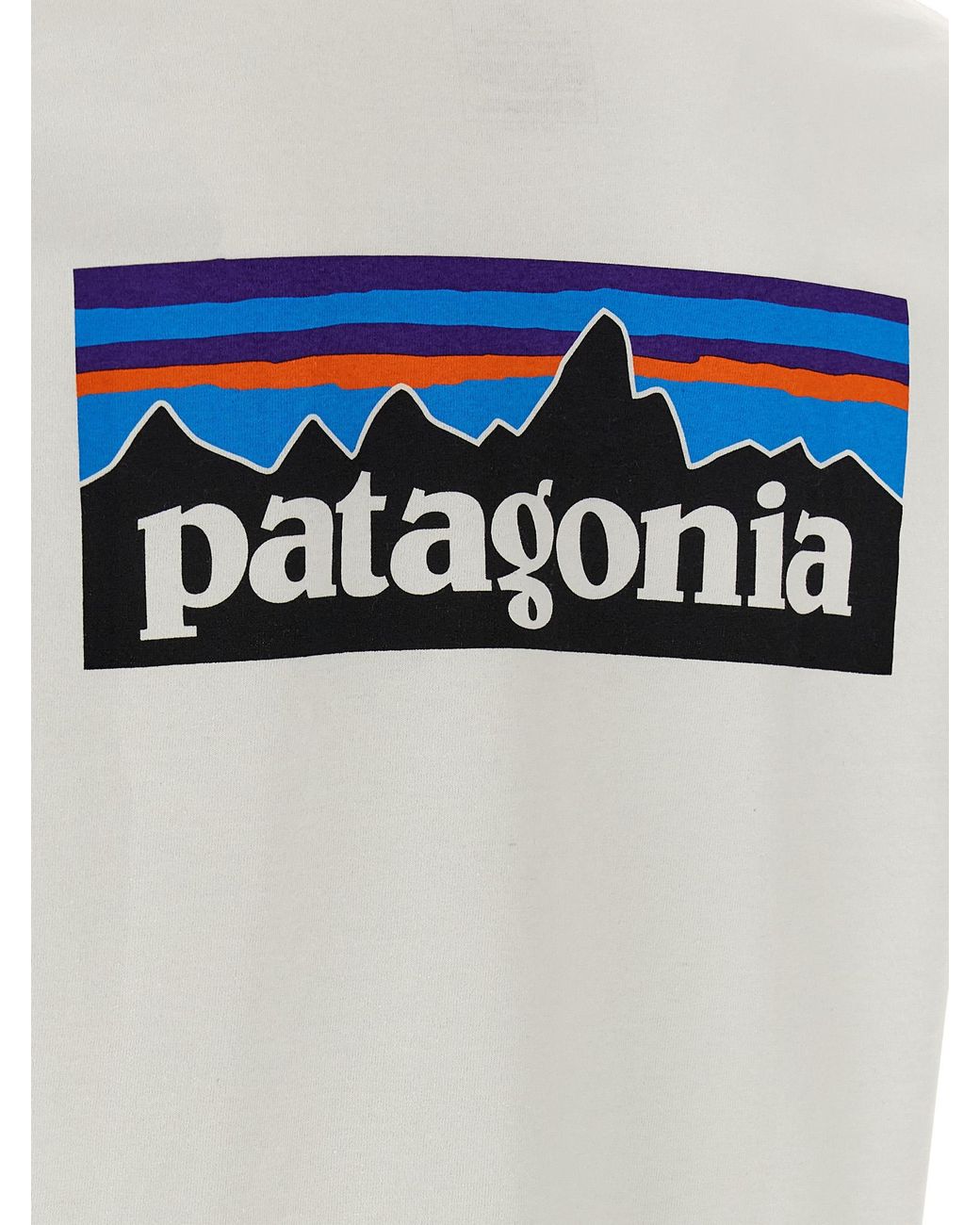Patagonia White 'Responsibili' T-Shirt for men