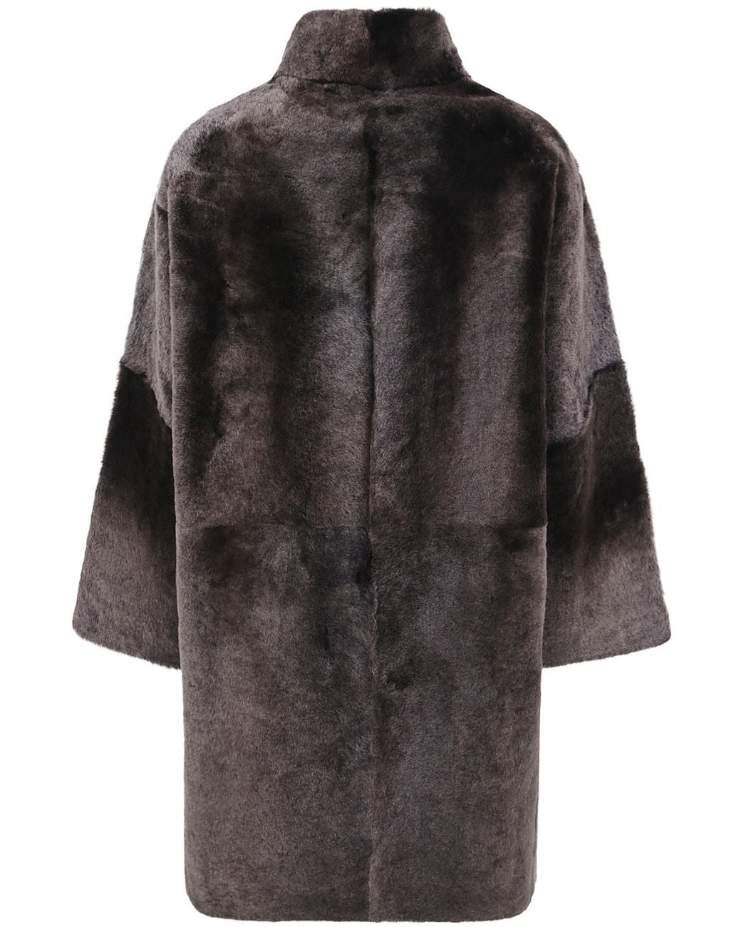 Yves Salomon Black 117 Cm Coat