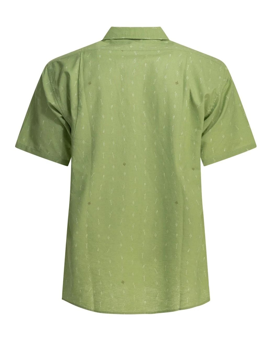 Montbell Green Cotton Bamboo Shirt for men