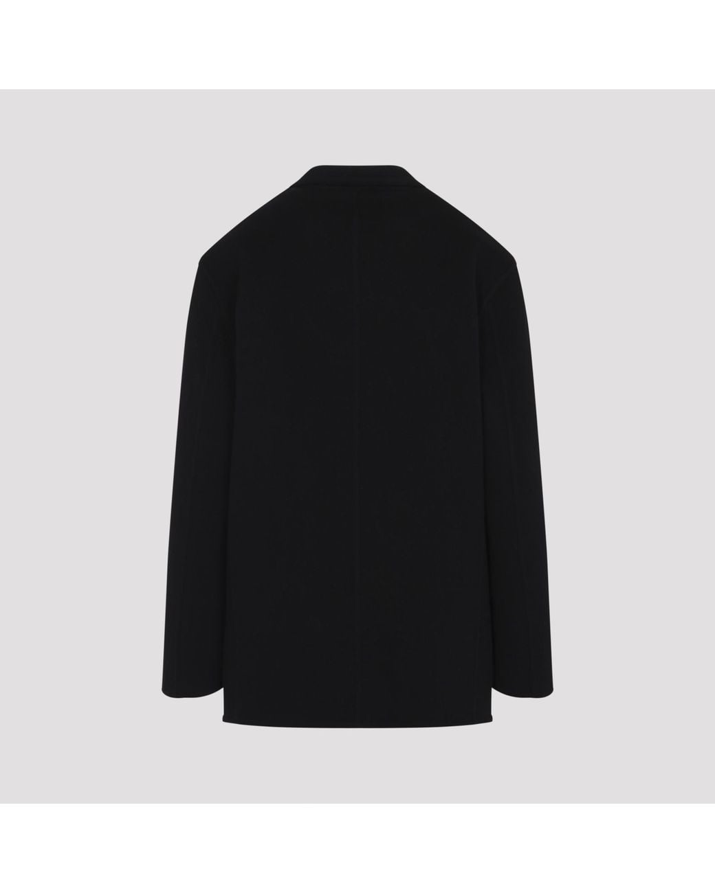 Alberta Ferretti Black Nero Coat