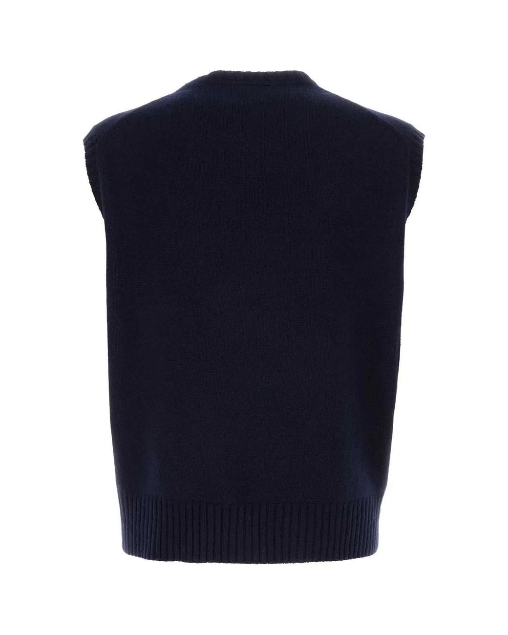 Polo Ralph Lauren Blue Wool Blend Vest for men