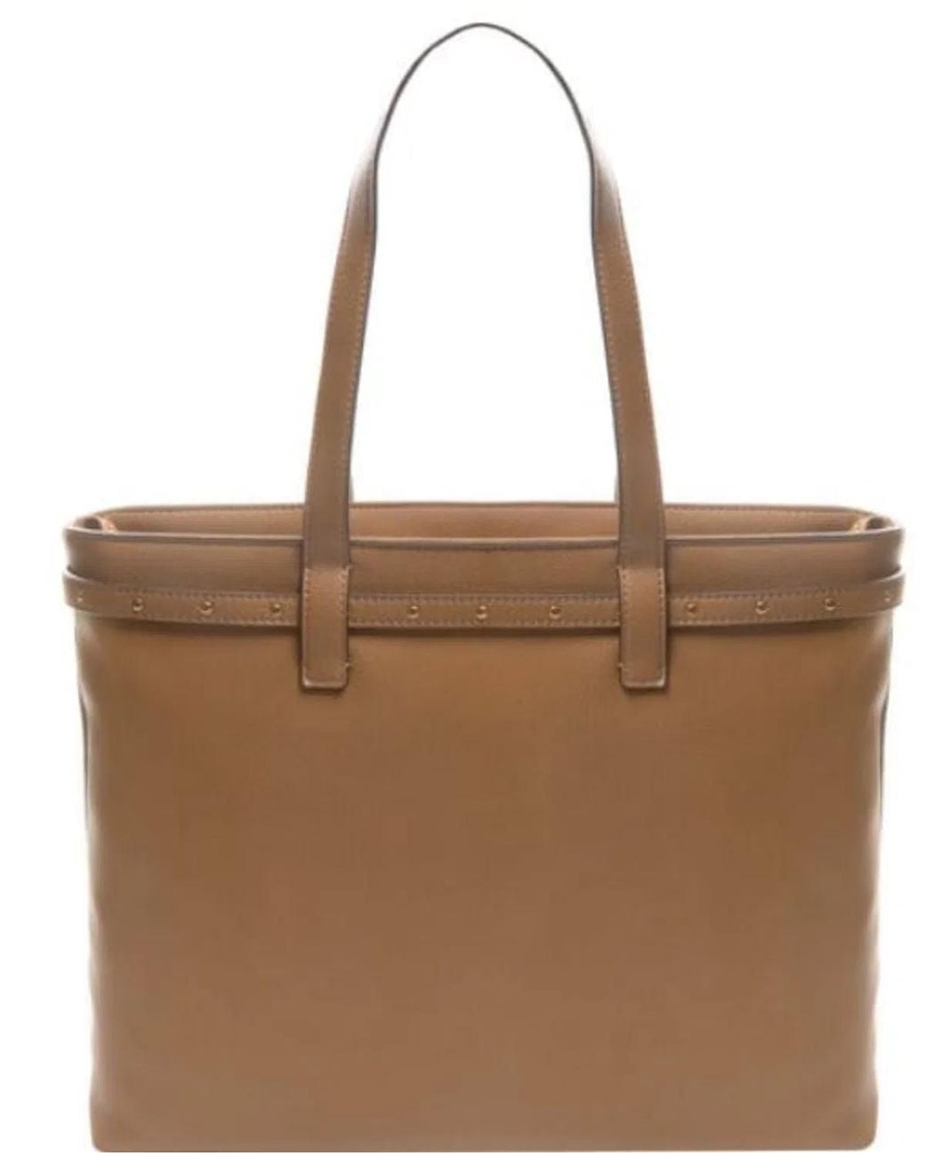 Liu Jo Brown Light Calf Leather Studded Belt Bag