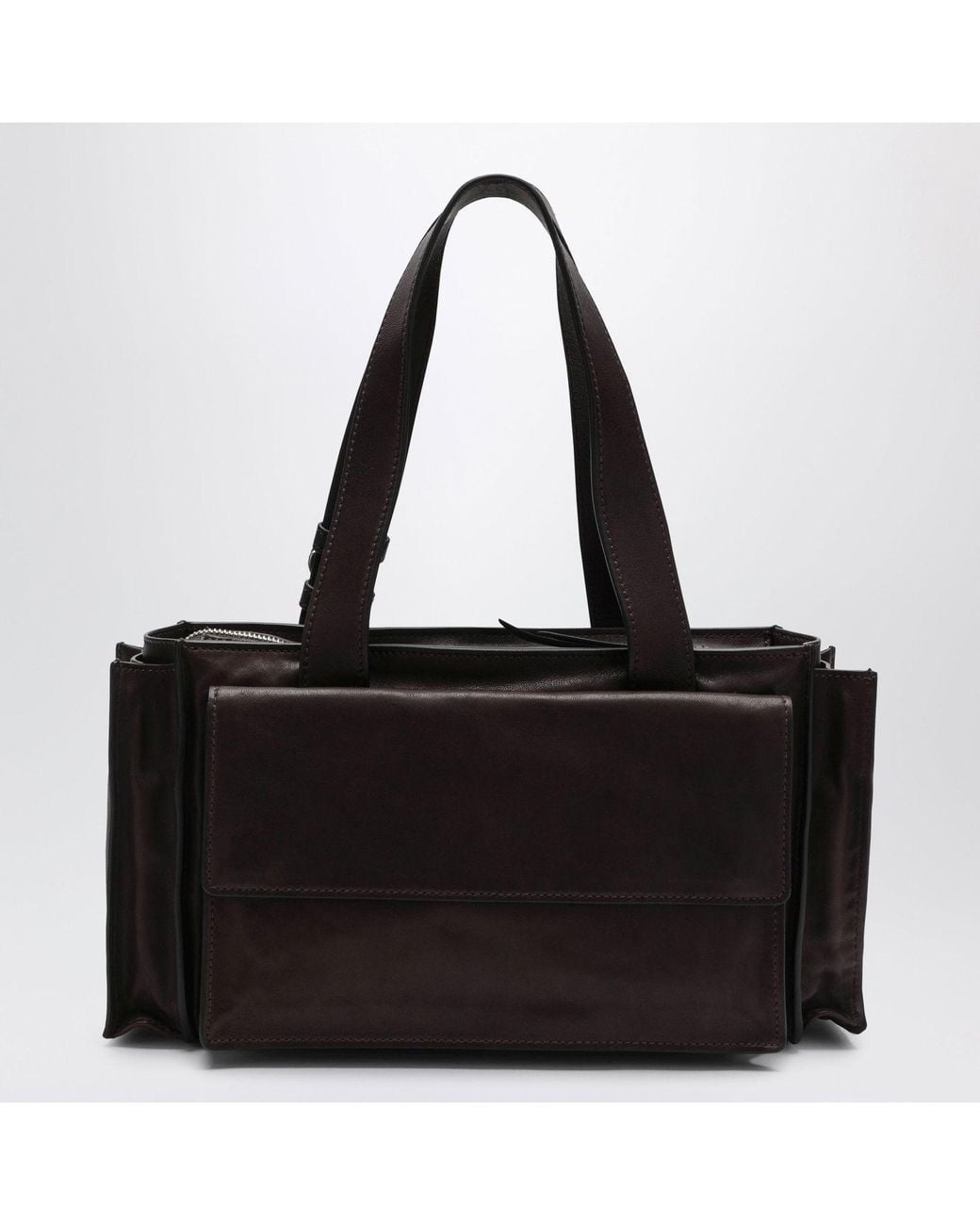 Miu Miu Black Utilitaire Shopping Bag