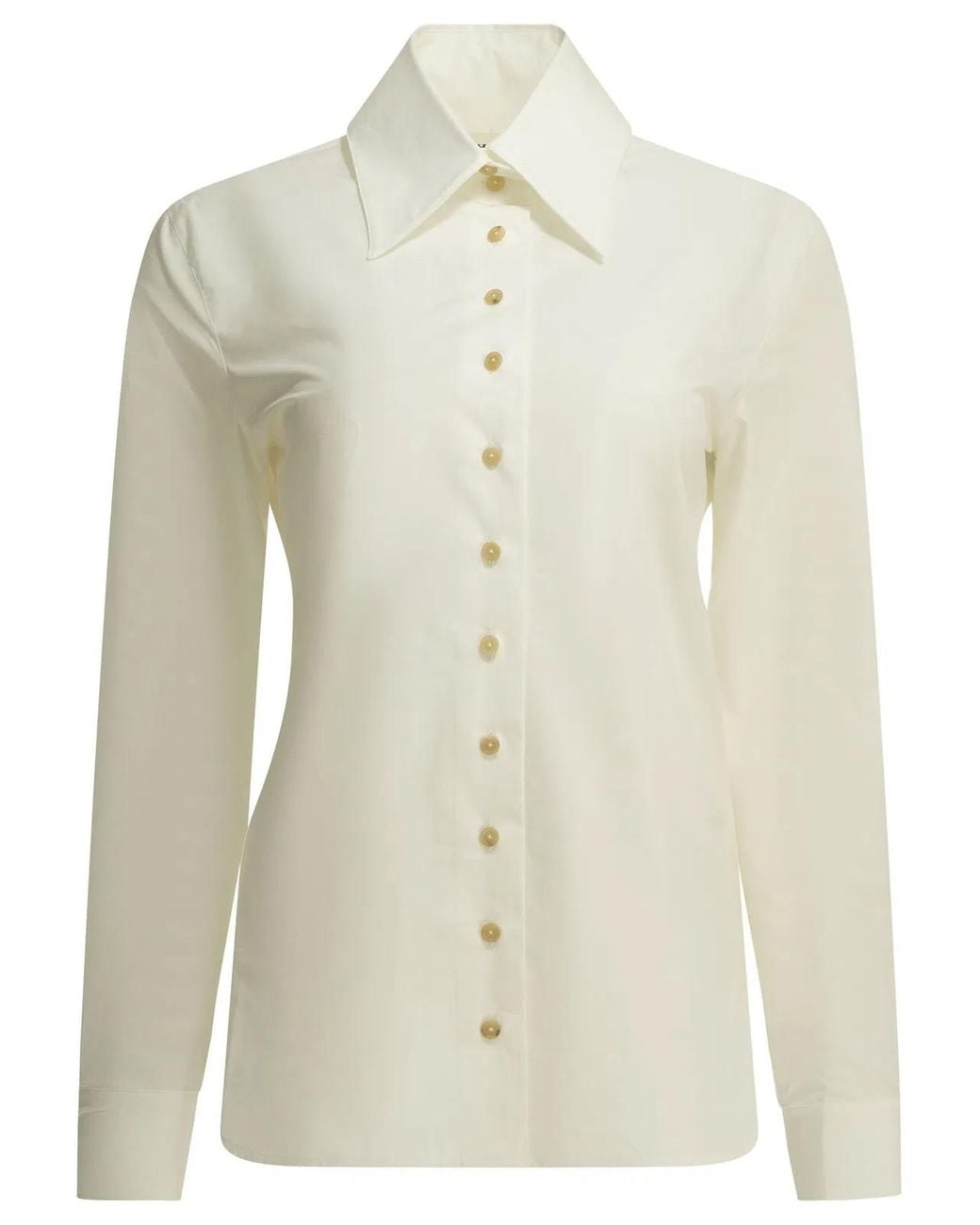 Khaite Natural Ivy Top Shirt