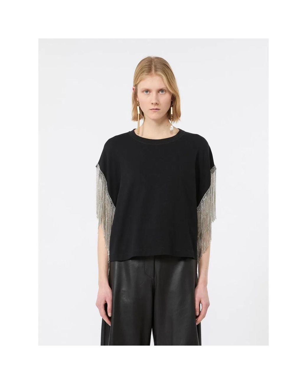 Max Mara Black Spdriviera Body-Top