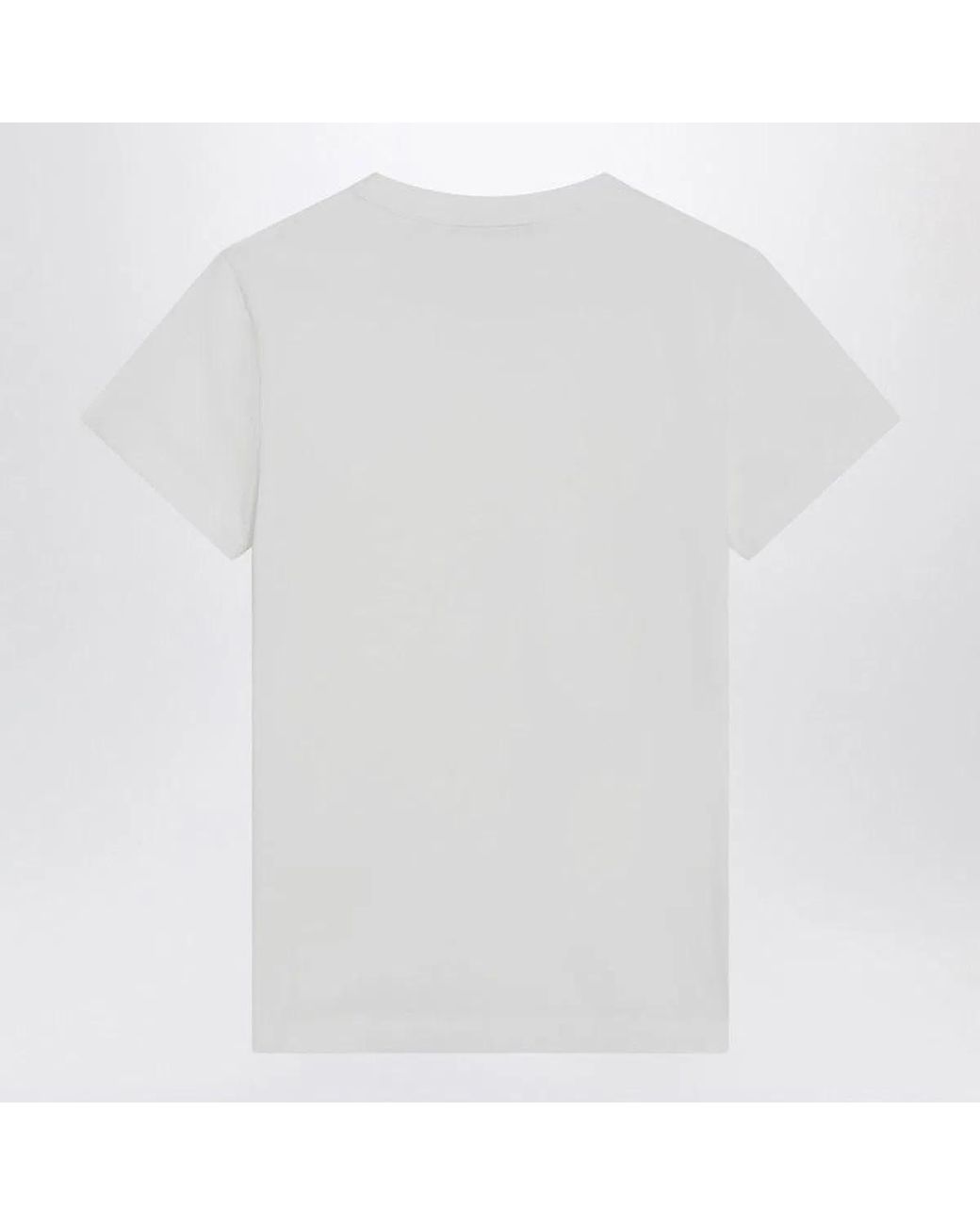 Prada White Tshirt Girocollo Bianca