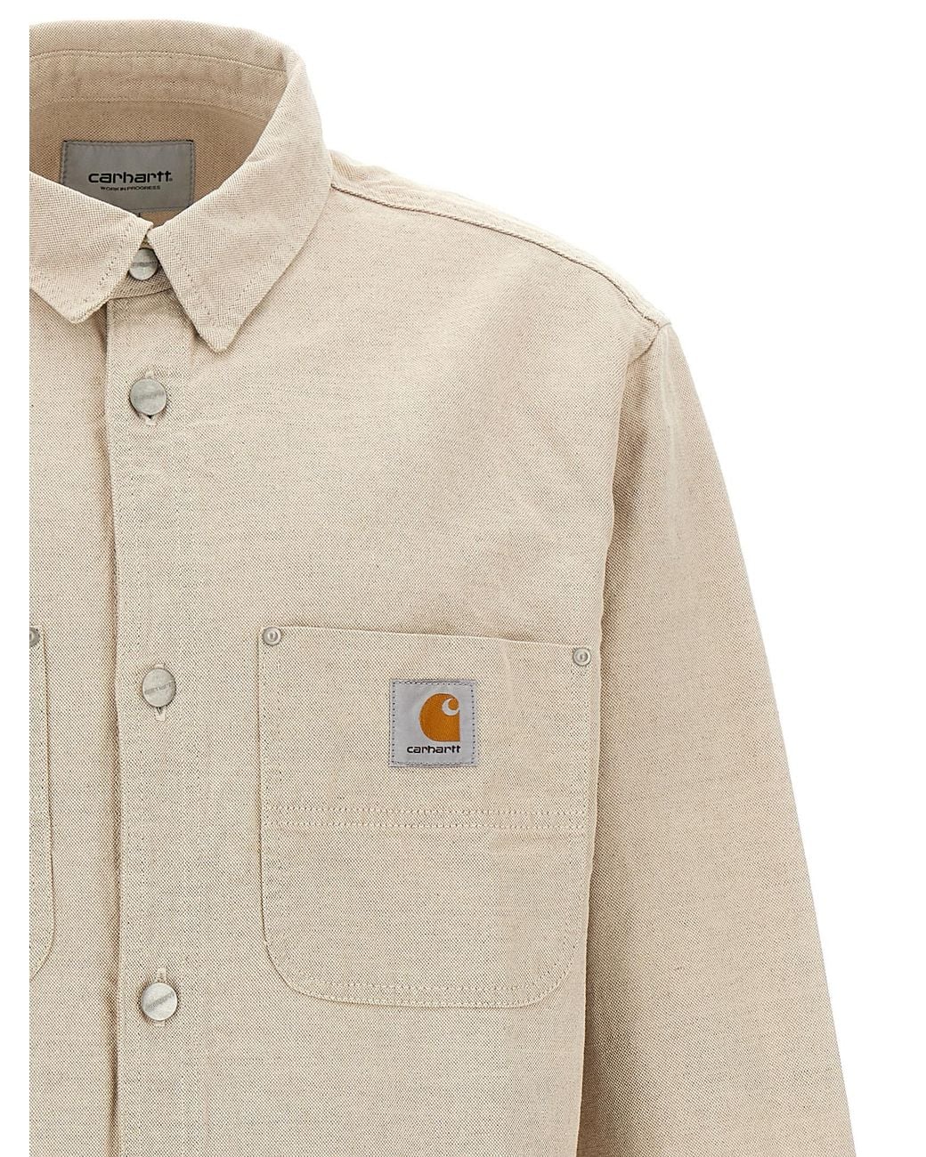 Carhartt Natural 'Walter' Overshirt for men