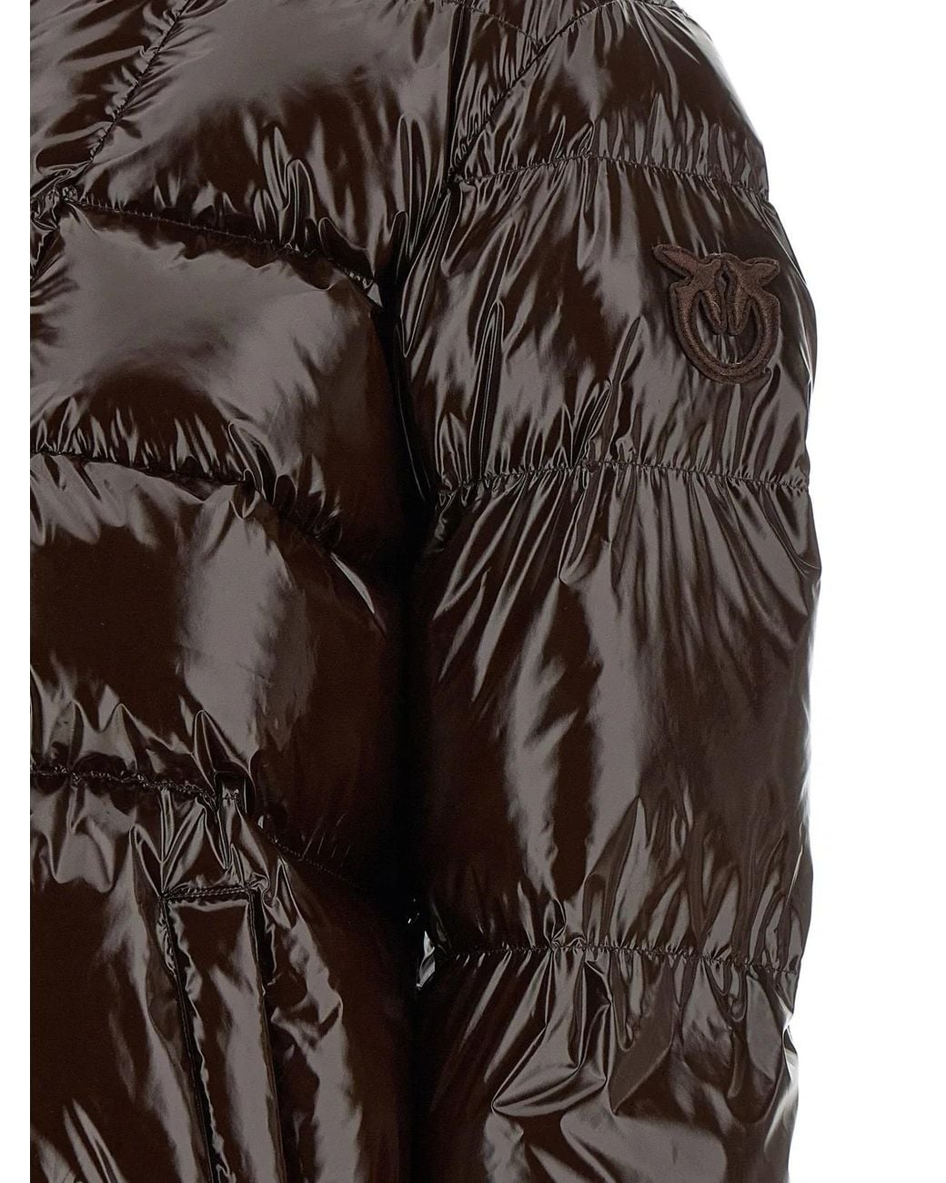 Pinko Brown 'Eleodoro' Down Jacket