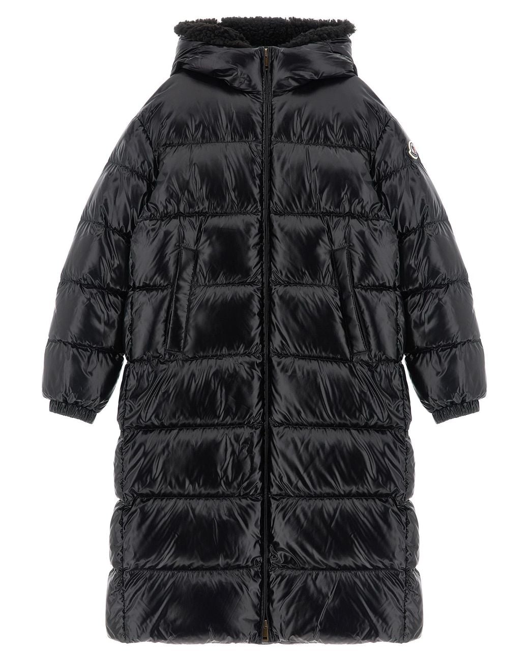 Moncler Black Enfant 'Ganevry' Parka