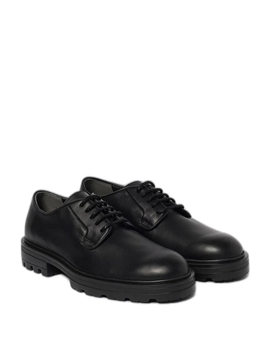 Hogan Black H673 Lace Up Shoes for men