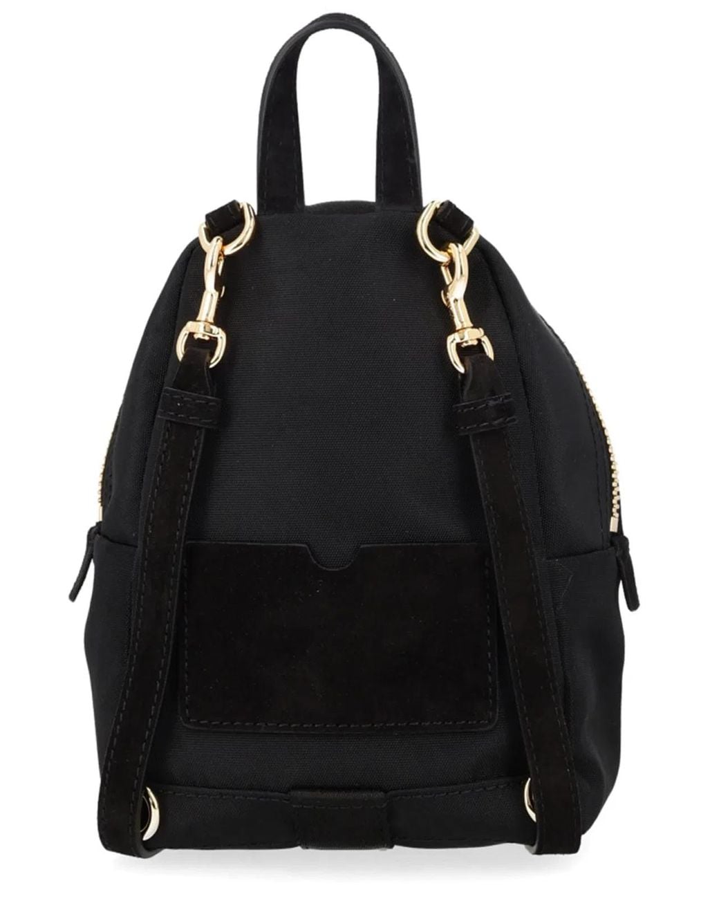 Moschino Black Backpack Carry Me Polyester Backpacks