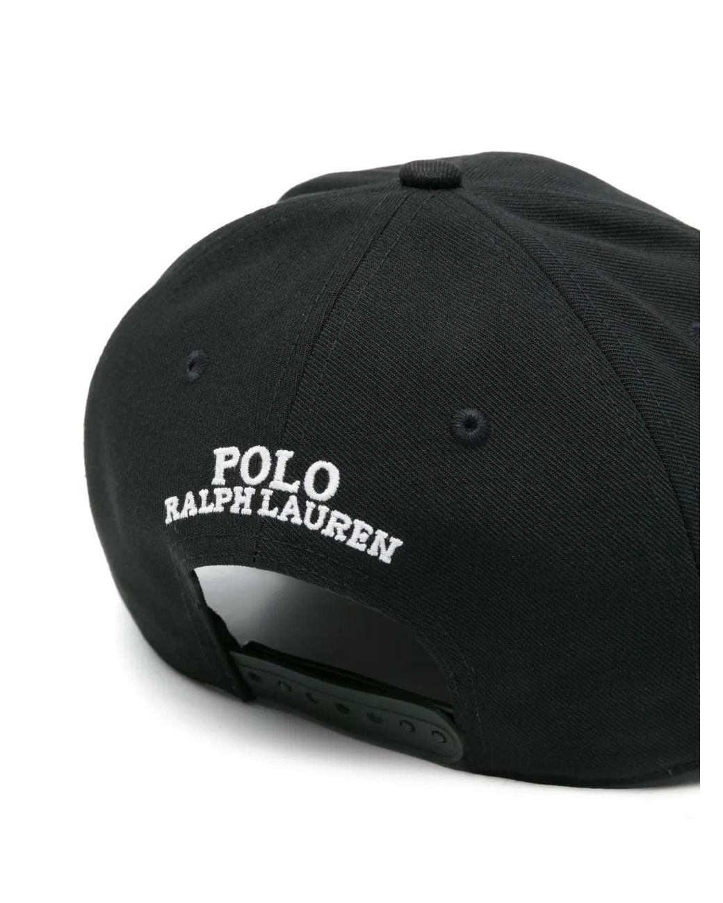 Polo Ralph Lauren Black Hat for men