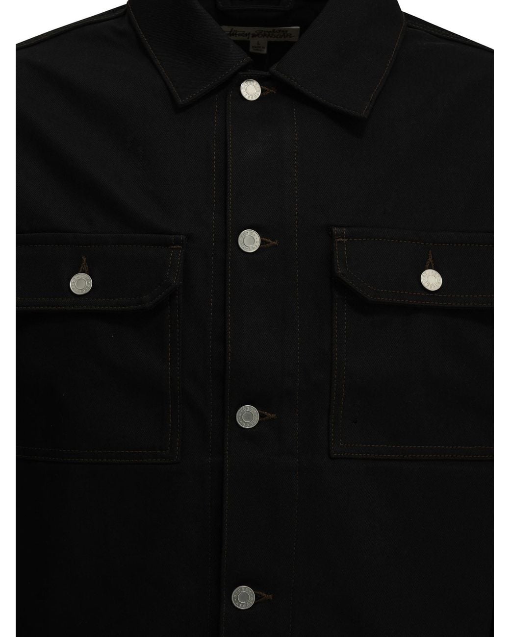 Stussy Black Stussy Jackets & Coats for men