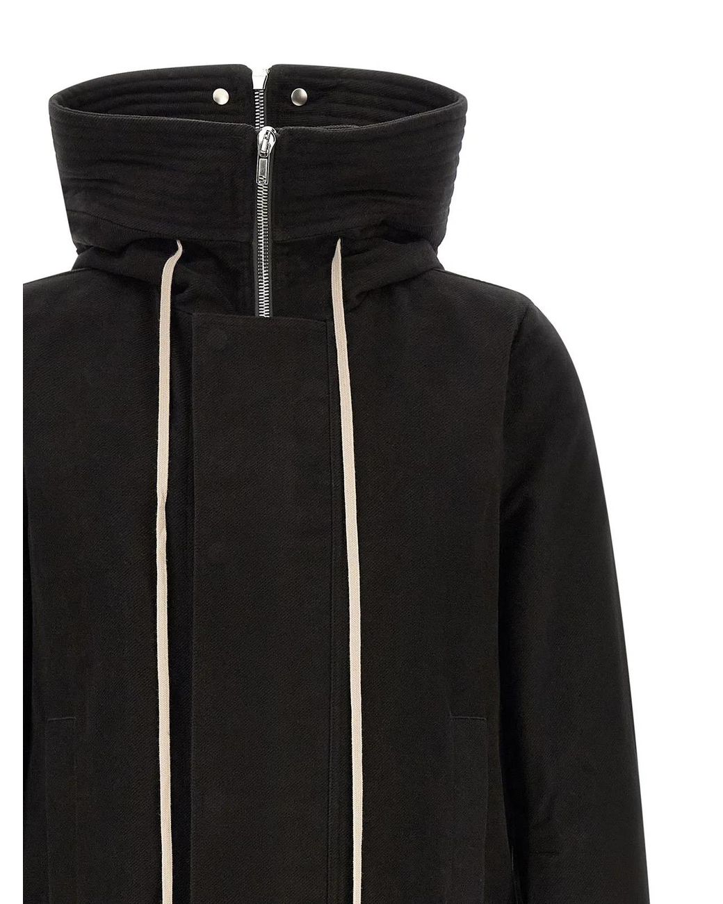 Rick Owens Black 'Megaparka' Parka for men