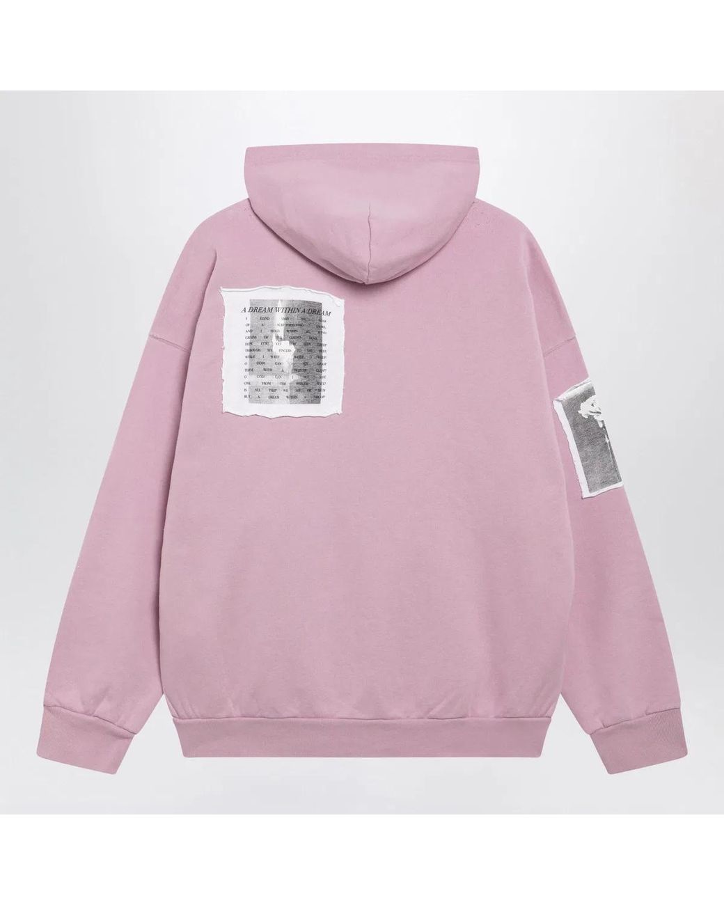 Balenciaga Pink Antique Cotton Jersey Zip-Up Hoodie