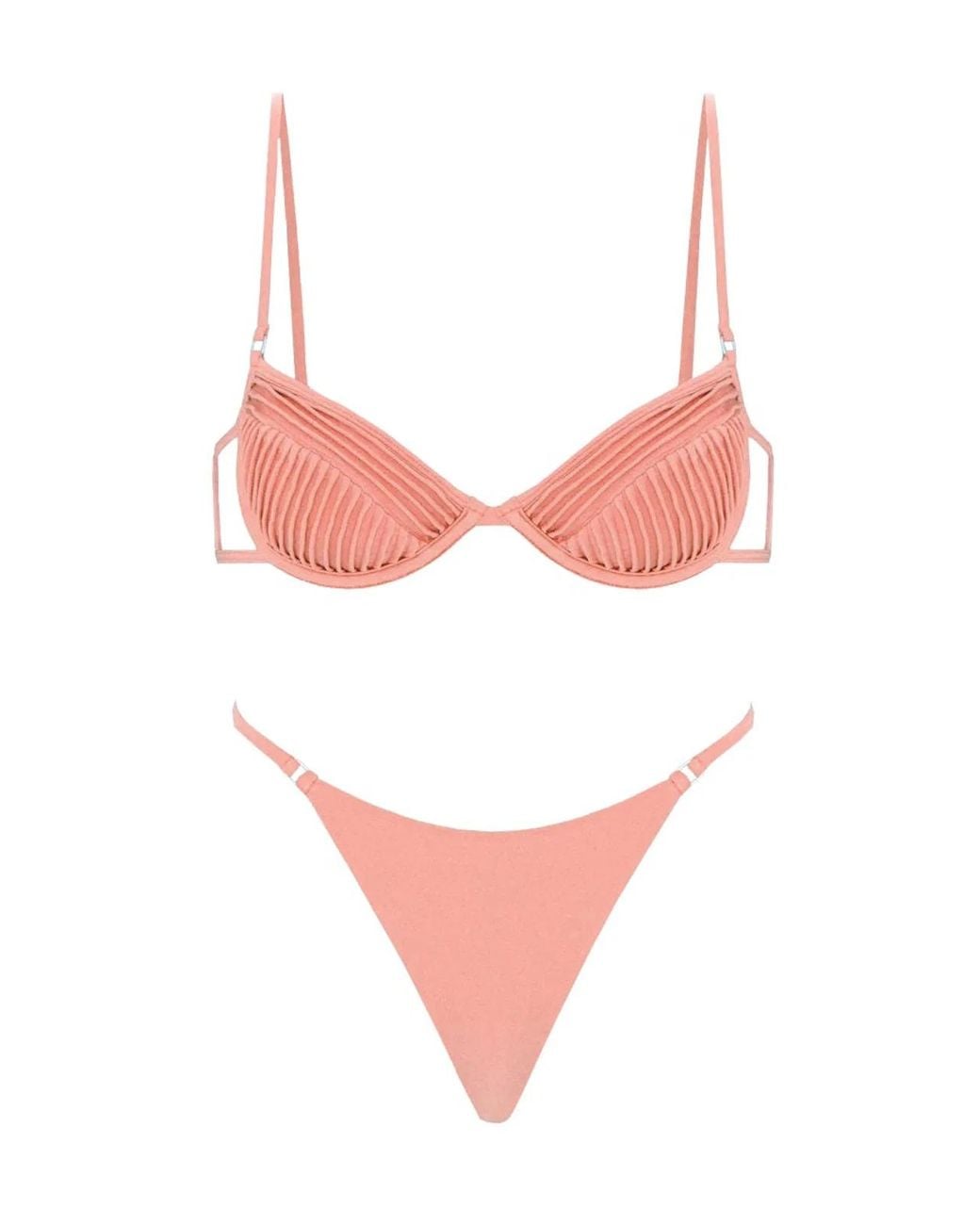 Selia Richwood Pink Amy Bikini Swimsuit