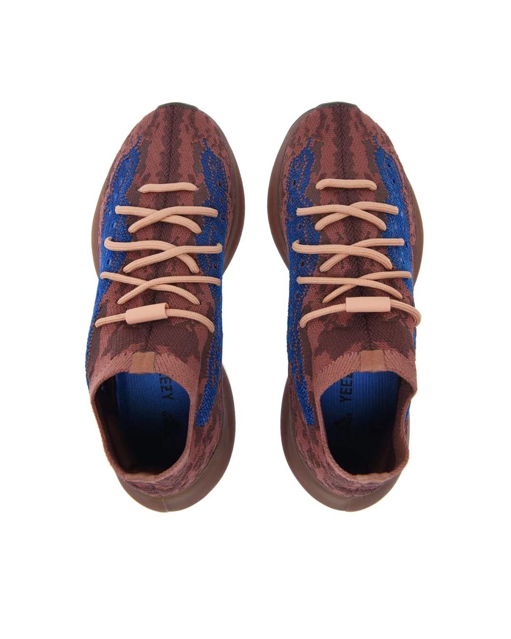 Yeezy Brown Adidas Boost 380 Azure Sneakers for men