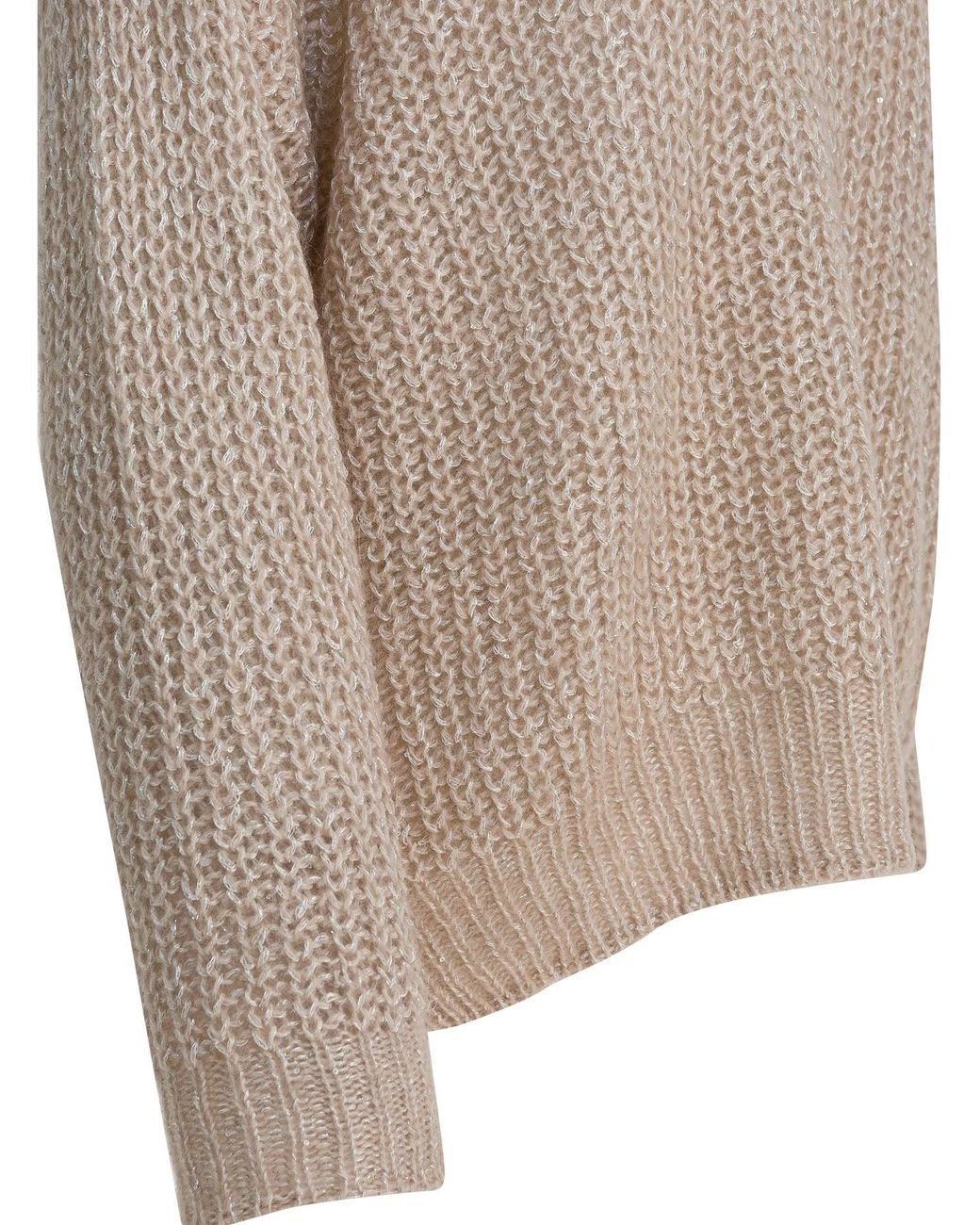 Herno Natural Wool And Alpaca Turtleneck Sweater