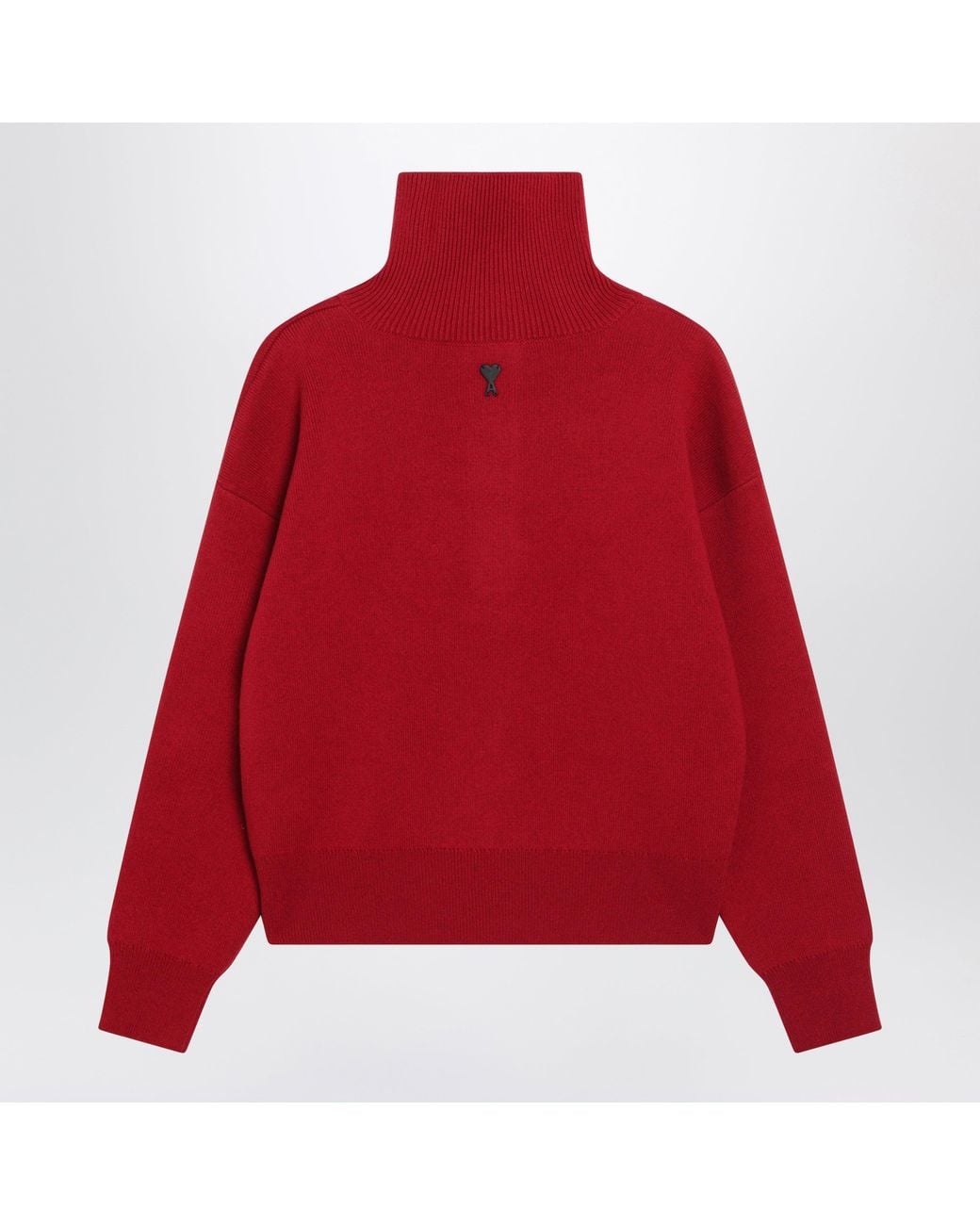 AMI Red Wool Sweater
