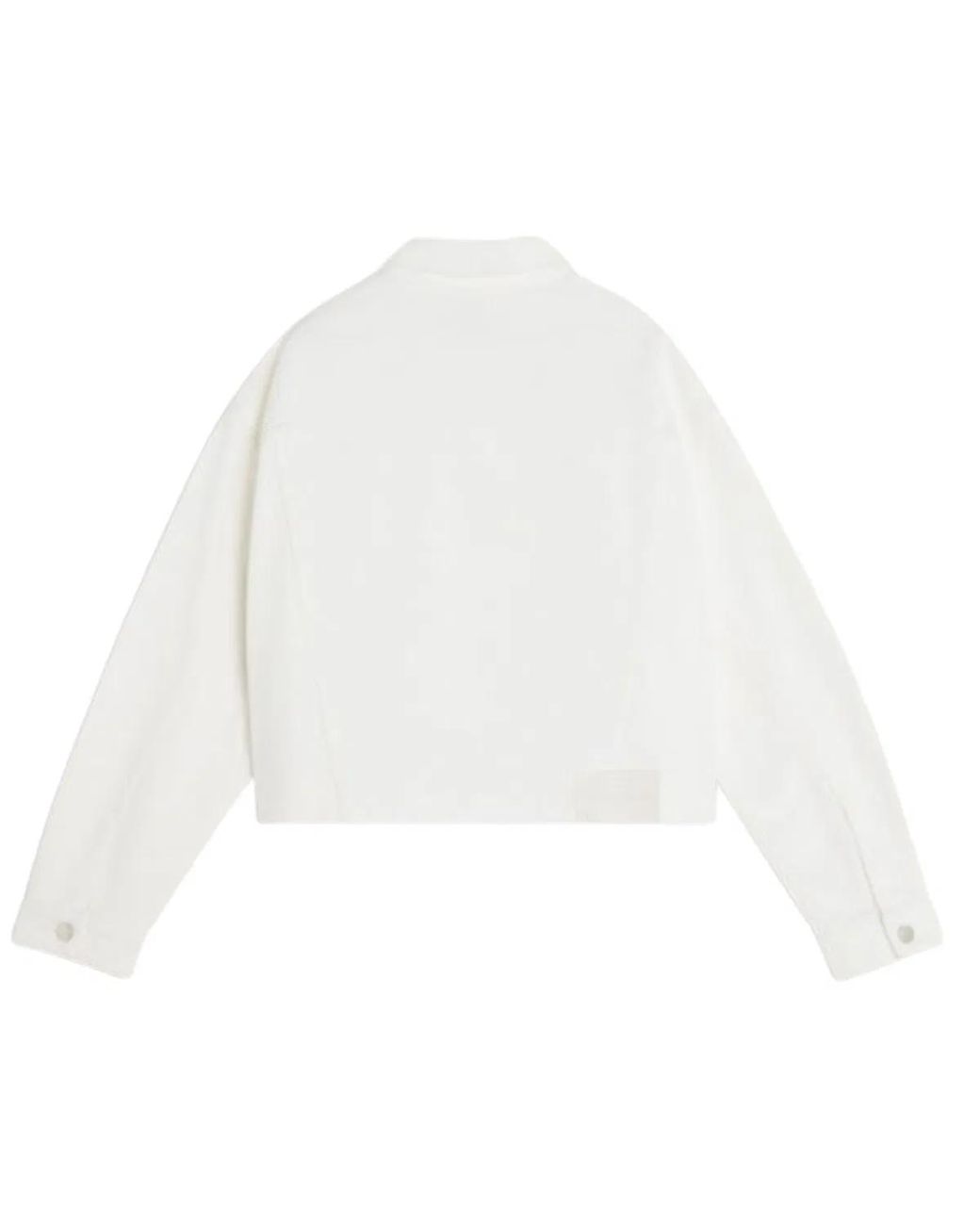 Maison Kitsuné White Maison Kitsuné Spread Collar Jacket