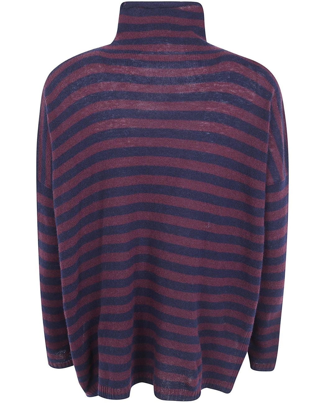 Base London Blue Turtle Neck Sweater