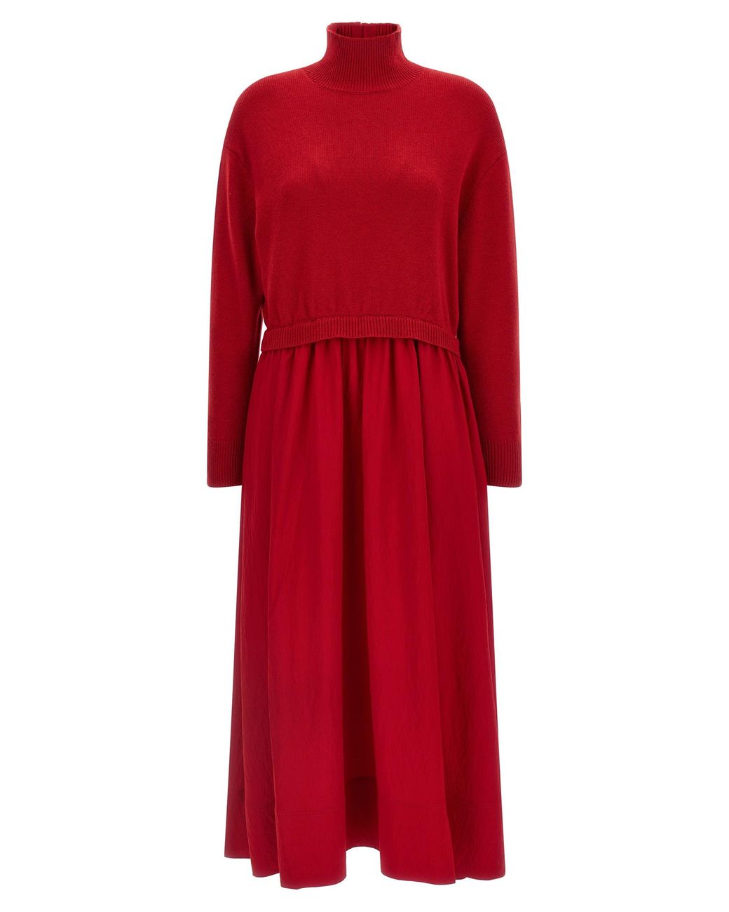 Polo Ralph Lauren Red High Neck Dress