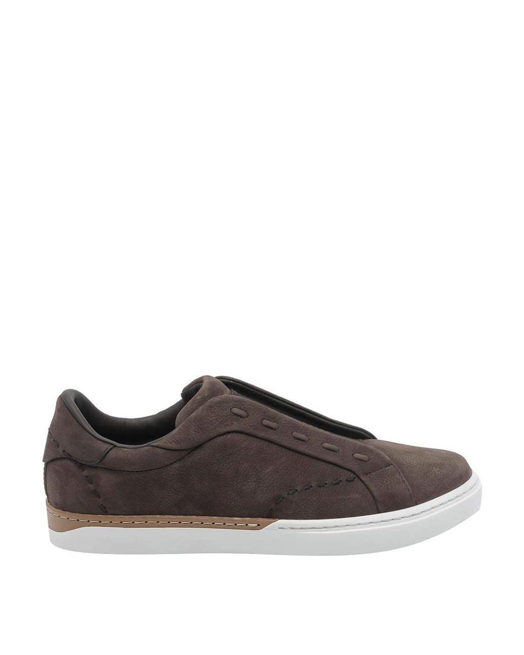 Fendi Brown City Sneakers for men