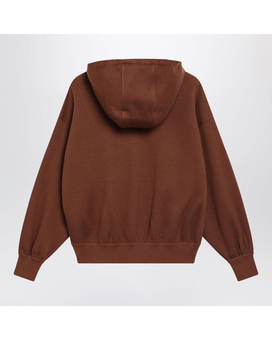 Loro Piana Brown Cotton Hoodie