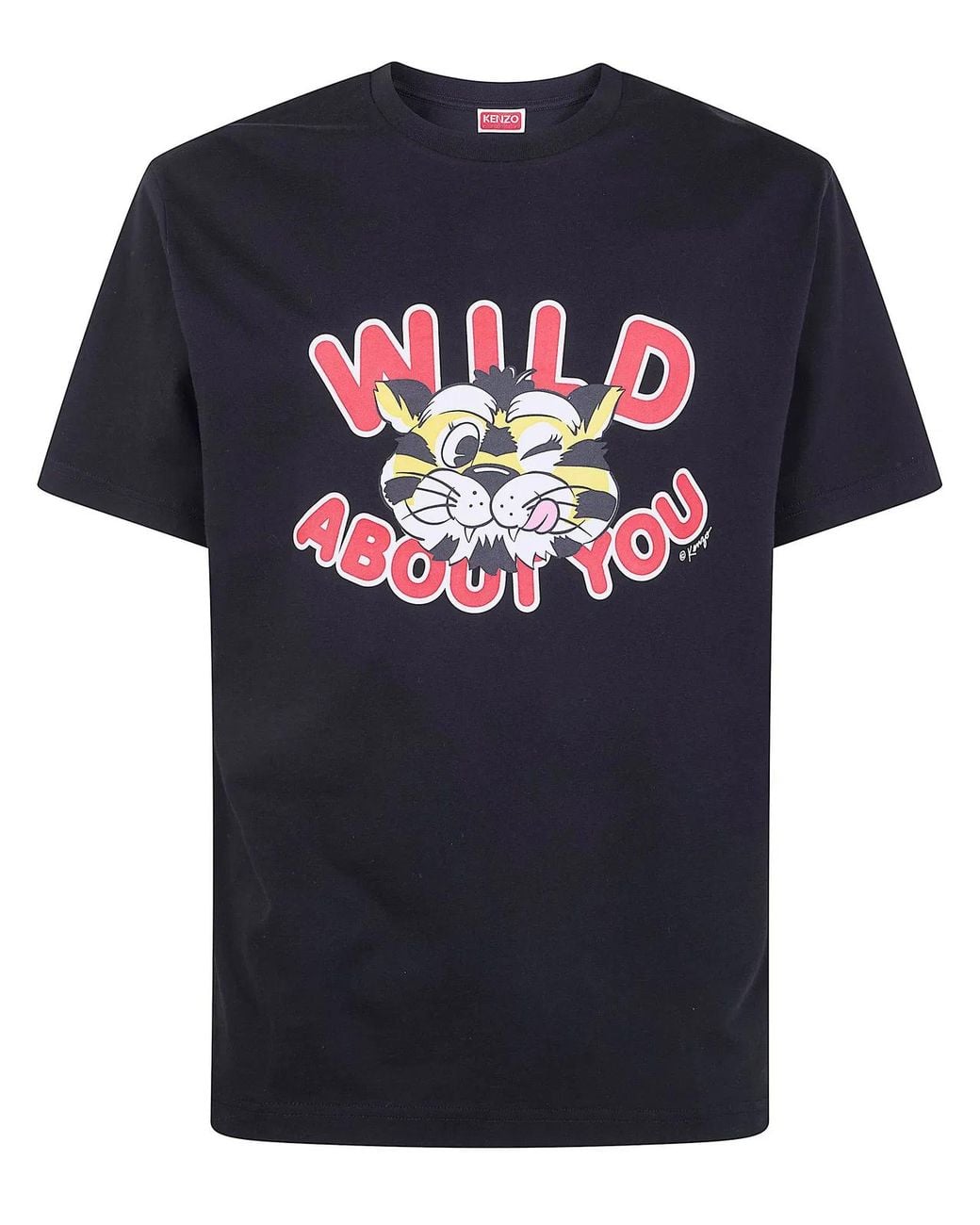 KENZO Blue Wild Tiger" Classic T-Shirt for men