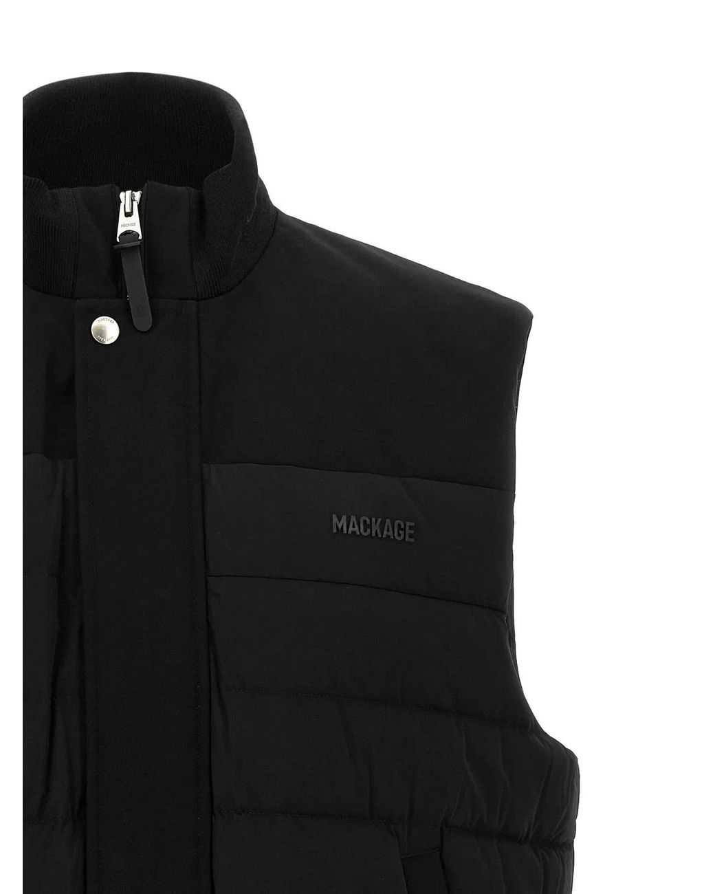 Mackage Black 'Brody' Vest for men