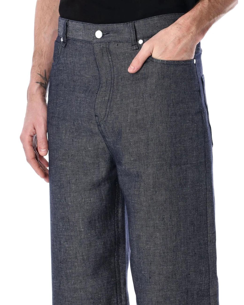 Fendi Black Denim Jeans for men
