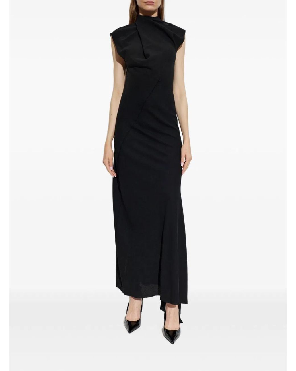 The Attico Black Wv Dresses