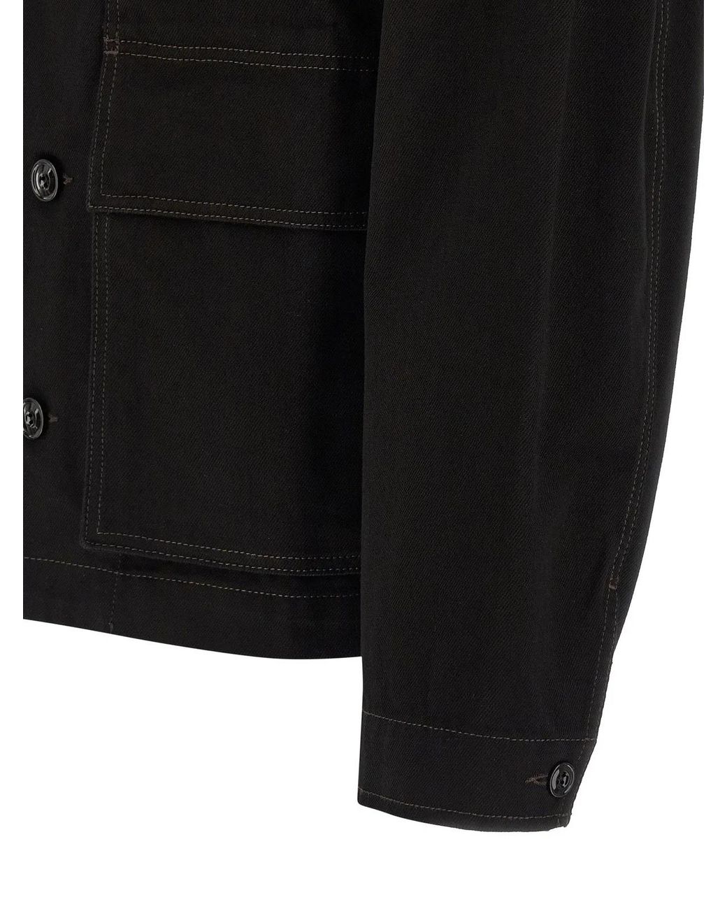 Lemaire Black 'Boxy' Jacket for men