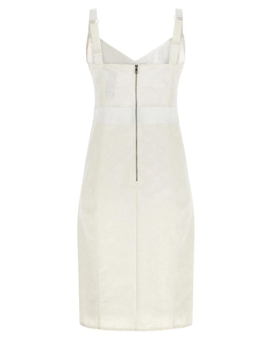 Dolce & Gabbana White Dolce & Gabbana Corsetry Dress