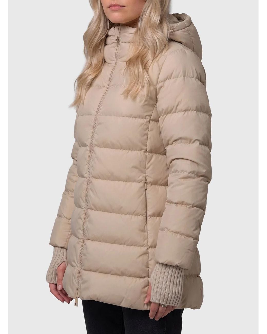 Herno Natural 2-Layer Quilted Puffer Jacket
