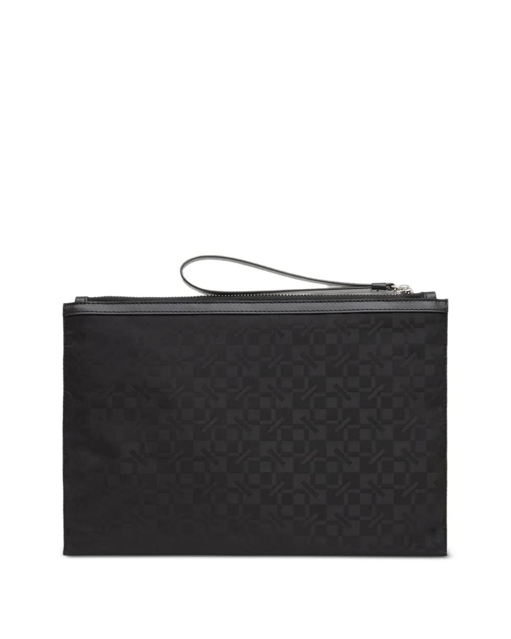 KENZO Black 'Gram' Large Clutch for men