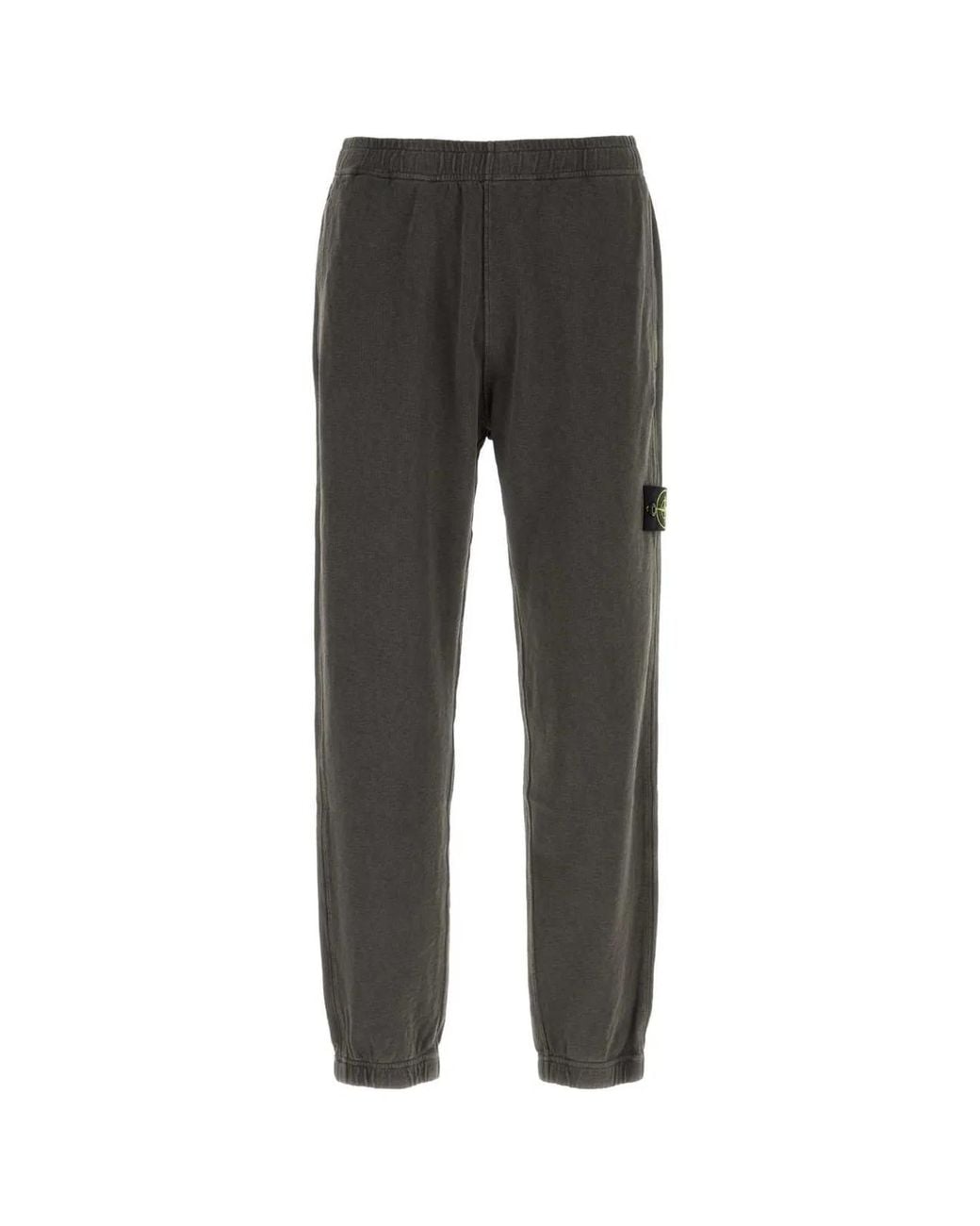 Stone Island Black Sweat Bottoms for men