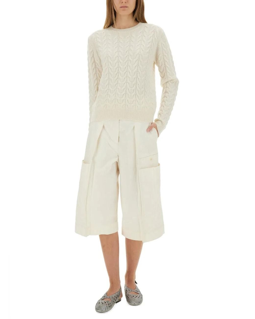 Max Mara Natural Braided Knit "Aramis"